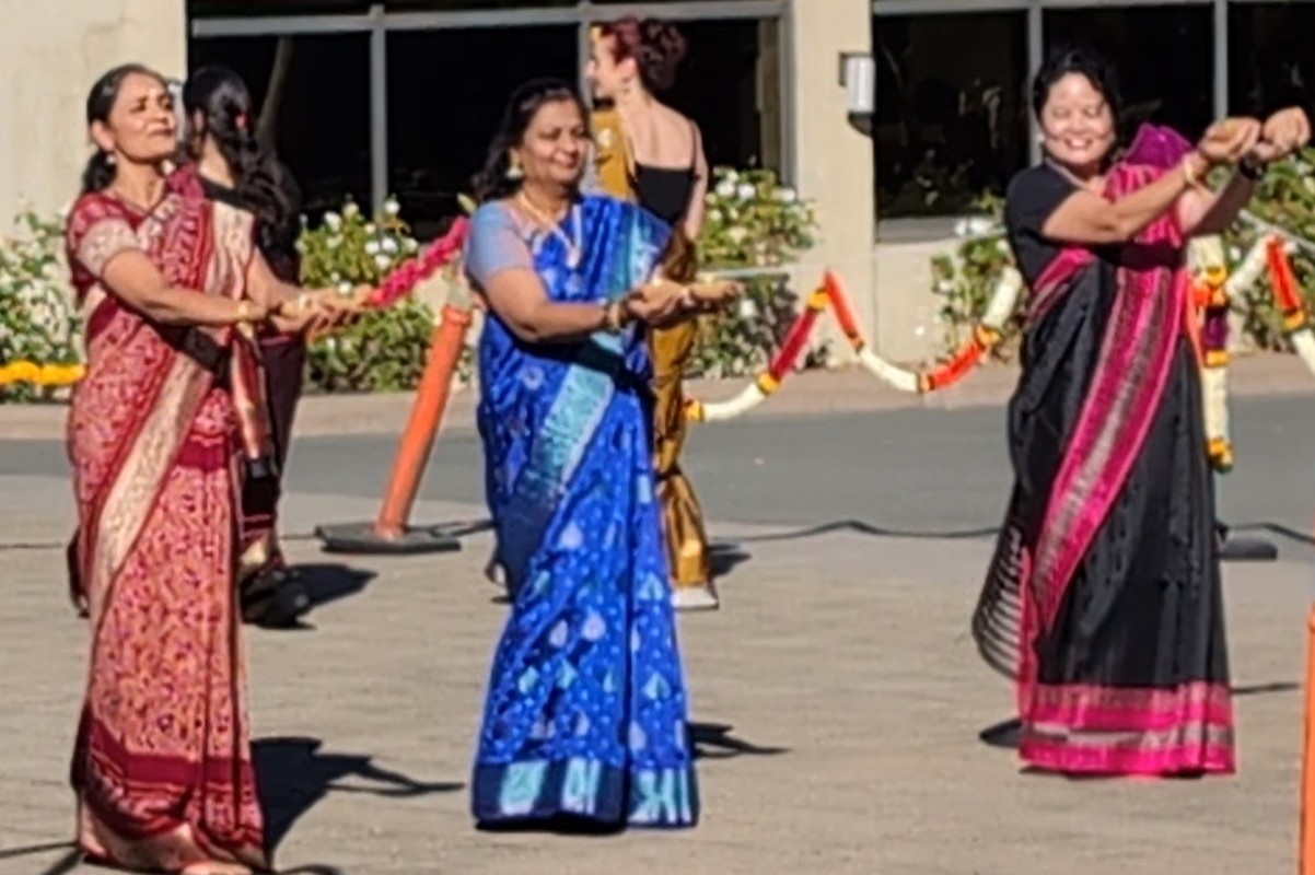 women dancing