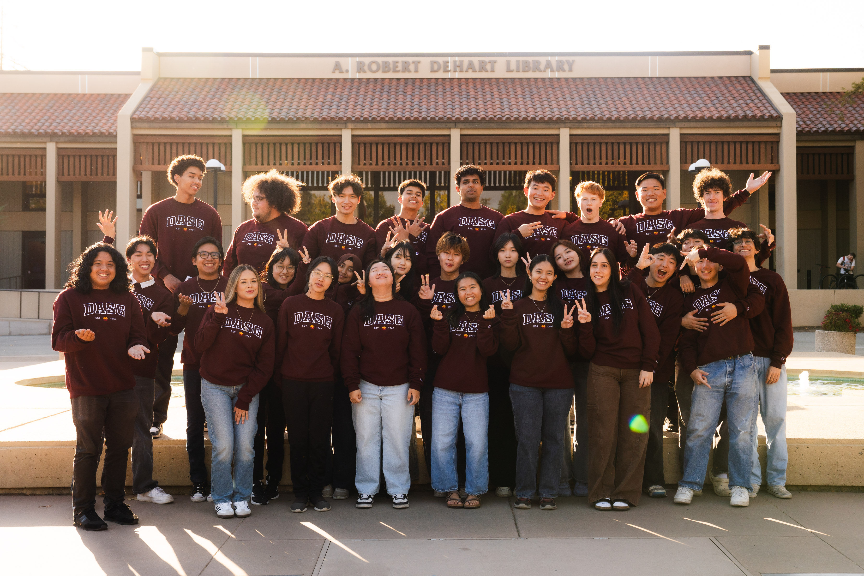 Group Photo of the 2025-2026 DASG Senators 