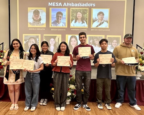 MESA student ambassadors