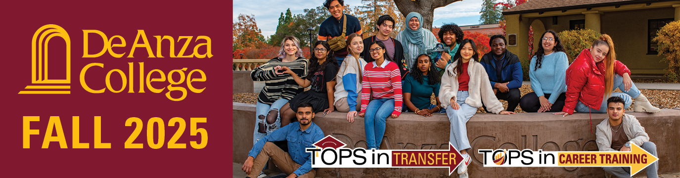 De Anza College Fall 2025 | Tops in Transfer | Tops in Career Training